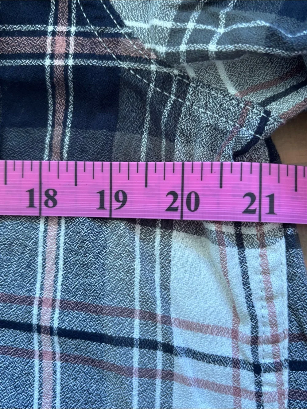 Carhartt Fairview Plaid Flannel Shirt-Roll Tab Sleeves-Pink/Blue/White-Women's L